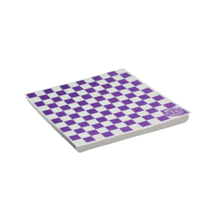 Papel Cuadros 30x30 Morado Encerado (100 Pliegos)