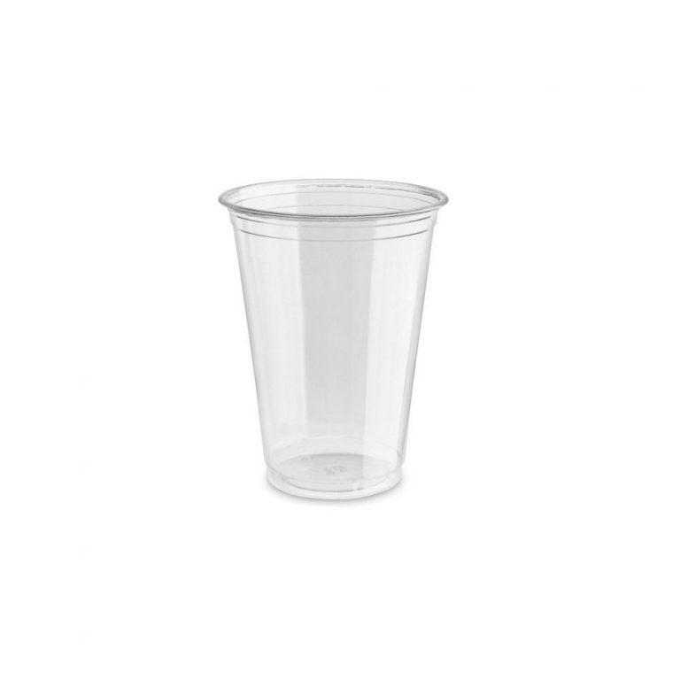 Vaso transparente 16 oz biodegradable 50pzas - Desechables amigables