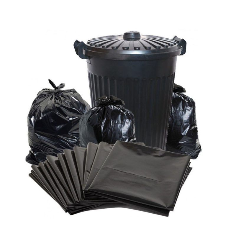 Bolsa p/basura negra 90x120 (1 kg) - Desechables amigables